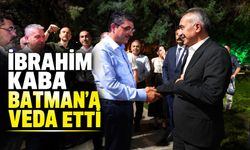 İbrahim Kaba Batman’a veda etti
