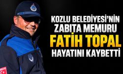 Kozlu Belediyesi’nin Zabıta Memuru Fatih Topal hayatını kaybetti