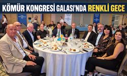 Kömür Kongresi Galası'nda renkli gece