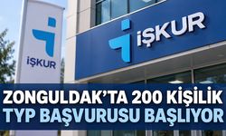 Zonguldak’ta 200 kişilik TYP başvurusu başlıyor