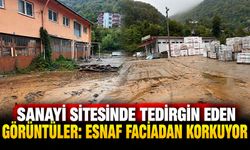 Sanayi Sitesinde tedirgin eden görüntüler: Esnaf faciadan korkuyor