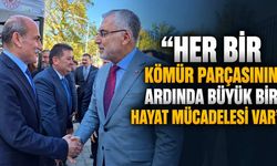 "Her bir kömür parçasının ardında büyük bir hayat mücadelesi var”