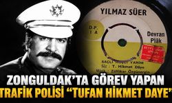 Zonguldak'ta görev yapan trafik polisi "Tufan Hikmet Daye"