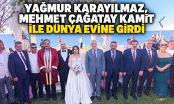 Yağmur Karayılmaz, Mehmet Çağatay Kamit ile dünya evine girdi