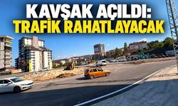 Kavşak açıldı: Trafik rahatlayacak