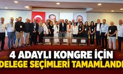 4 adaylı kongre için delege seçimleri tamamlandı