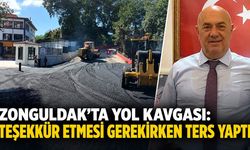 Zonguldak'ta yol kavgası: Teşekkür etmesi gerekirken ters yaptı