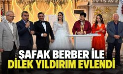 Şafak Berber ile Dilek Yıldırım evlendi
