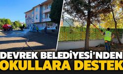 Devrek Belediyesi'nden okullara destek