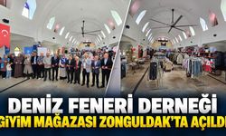 Deniz Feneri Derneği Giyim Mağazası Zonguldak'ta açıldı