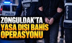 Zonguldak'ta yasa dışı bahis operasyonu