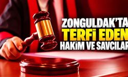 Zonguldak'ta terfi eden hakim ve savcılar