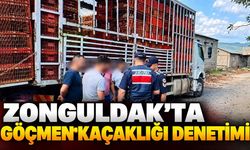 Zonguldak'ta göçmen kaçaklığı denetimi