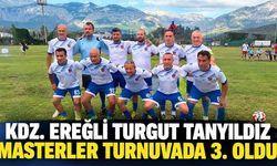 Kdz. Ereğli Turgut Tanyıldız Masterler turnuvada 3'ncü oldu