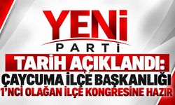 Tarih açıklandı: Çaycuma İlçe Başkanlığı 1'nci olağan ilçe kongresine hazır