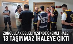 Zonguldak Belediyesi’nde önemli ihale: 13 taşınmaz ihaleye çıktı