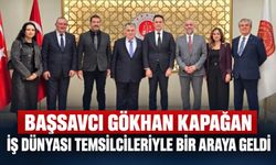 Başsavcı Gökhan Kapağan iş dünyası temsilcileriyle bir araya geldi