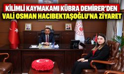 Kilimli Kaymakamı Kübra Demirer’den Vali Osman Hacıbektaşoğlu’na ziyaret