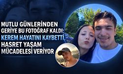 Mutlu günlerinden geriye bu fotoğraf kaldı: Kerem hayatını kaybetti, Hasret yaşam mücadelesi veriyor