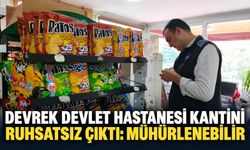 Devrek Devlet Hastanesi kantini ruhsatsız çıktı: Mühürlenebilir