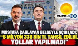 Mustafa Çağlayan belgeyle açıkladı: “6 milyon 338 bin TL tahsil edildi, yollar yapılmadı”