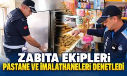 Zabıta ekipleri pastane ve imalathaneleri denetledi