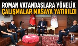 Roman vatandaşlara yönelik çalışmalar masaya yatırıldı