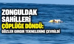 Zonguldak sahilleri çöplüğe döndü: Gözler gırgır teknelerine çevrildi