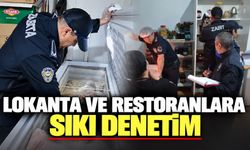 Lokanta ve restoranlara sıkı denetim