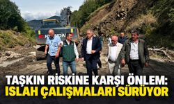 Taşkın riskine karşı önlem: Islah çalışmaları sürüyor