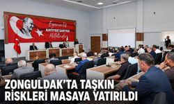 Zonguldak’ta taşkın riskleri masaya yatırıldı