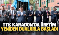 TTK Karadon’da üretim yeniden dualarla başladı