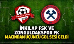 İnkılap FSK ve Zonguldakspor FK maçından üçüncü gol sesi geldi