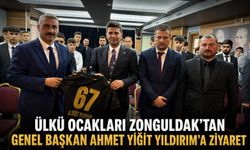 Ülkü Ocakları Zonguldak’tan Genel Başkan Ahmet Yiğit Yıldırım’a ziyaret