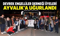 Devrek Engelliler Derneği üyeleri Ayvalık’a uğurlandı