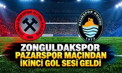 Zonguldakspor FK, Pazarspor maçından ikinci gol sesi geldi