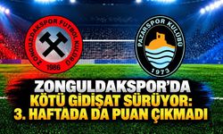 Zonguldakspor’da kötü gidişat sürüyor: 3. haftada da puan çıkmadı