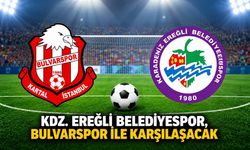 Kdz. Ereğli Belediyespor, Bulvarspor ile karşılaşacak