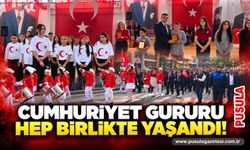 Cumhuriyet gururu hep birlikte yaşandı!