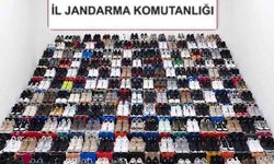 Piyasa değeri 4,5 milyon lira olan sahte ayakkabılar ele geçirildi