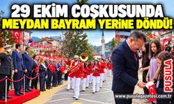 29 Ekim coşkusunda meydan bayram yerine döndü!