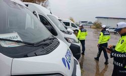 Okul servis araçları sıkı denetleniyor