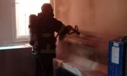 Kız yurdunda küçük çaplı yangın ekipleri harekete geçirdi
