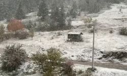 Yüksek rakımlı yerleşim yerleri beyaza büründü