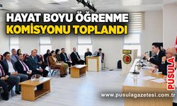Hayat Boyu Öğrenme Komisyonu toplandı