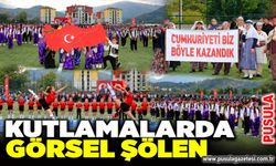 Kutlamalarda görsel şölen
