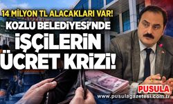 14 milyon TL alacakları var! Kozlu Belediyesi'nde işçilerin ücret krizi!