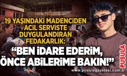 19 Yaşındaki madenciden acil serviste duygulandıran fedakarlık: “Ben idare ederim, önce abilerime bakın!”