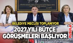 Belediye Meclisi toplanıyor: 2027 yılı bütçe görüşmeleri başlıyor