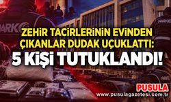 Zonguldak'ta zehir tacirlerine dev darbe: 5 kişi tutuklandı!